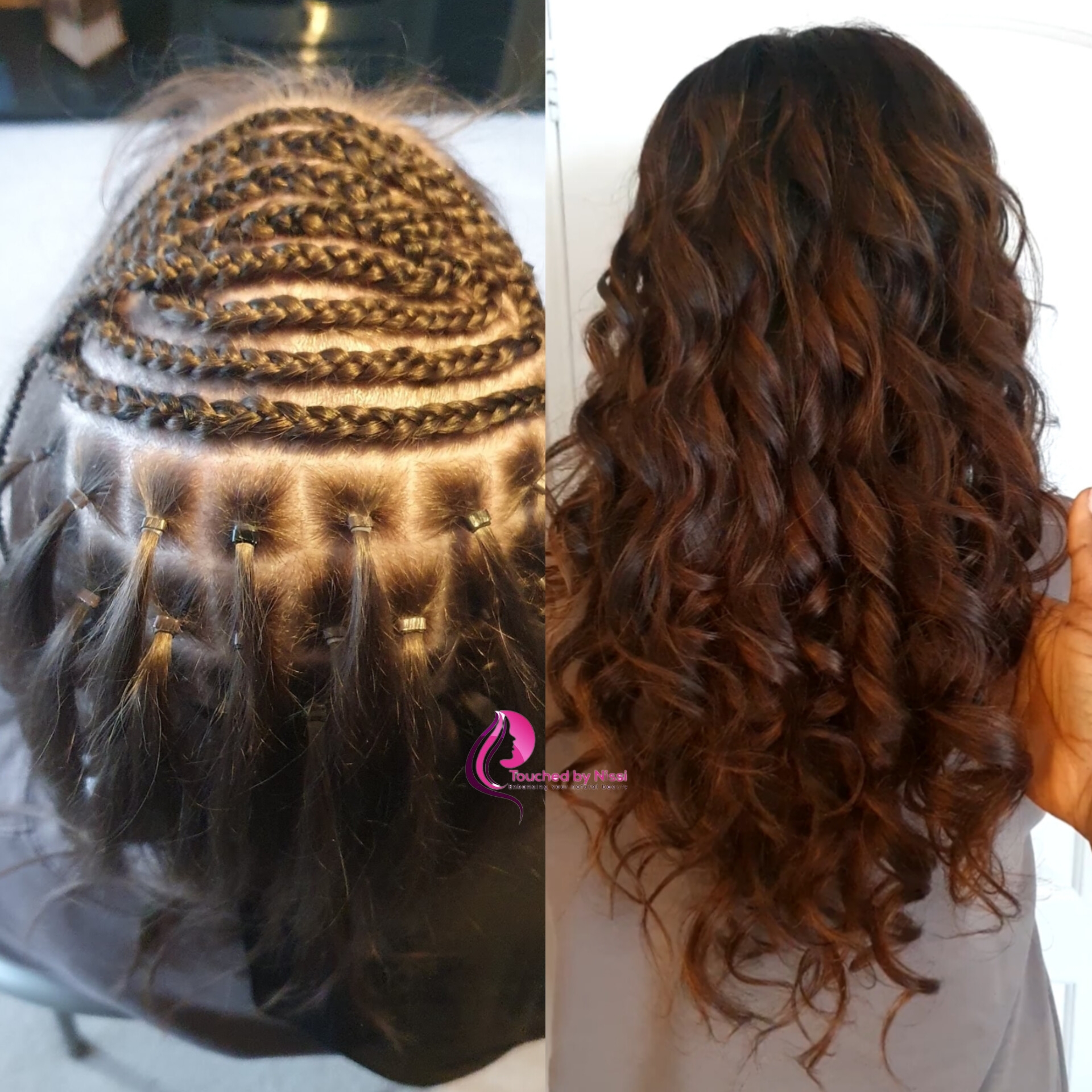 "Meet Ameyo - a dedicated hairdresser with a passion for creative styling such as cutting, colouring, extensions, treatments, wigs, and much more.